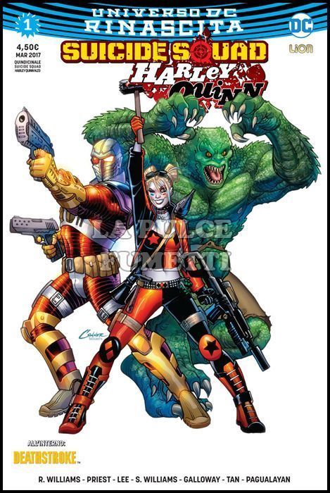 SUICIDE SQUAD/HARLEY QUINN #    23 - SUICIDE SQUAD/HARLEY QUINN 1 - ULTRAVARIANT - RINASCITA